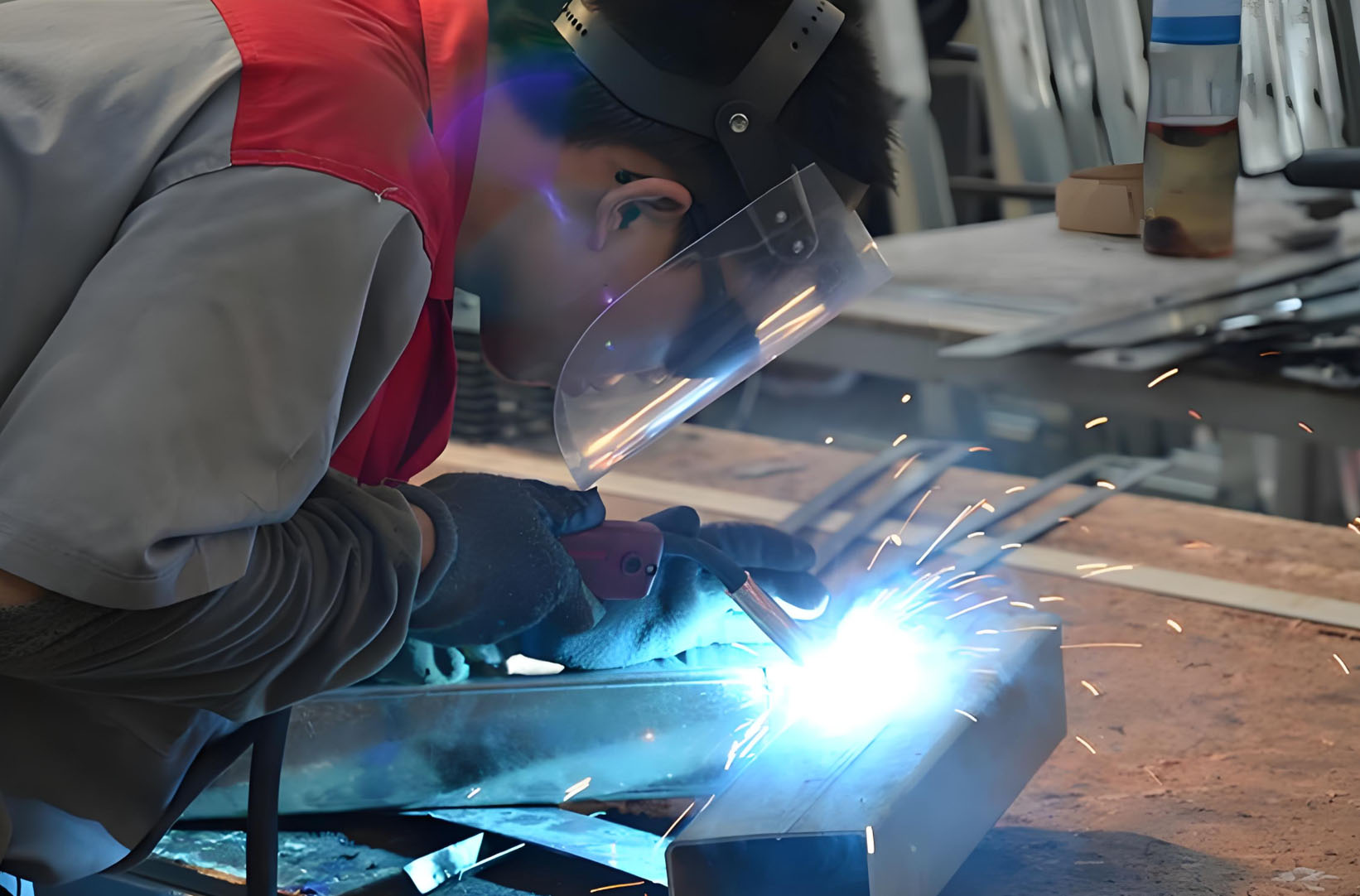 VM Machinery worker